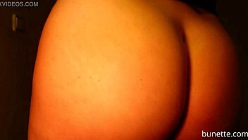 Big Tits Amateur In Bodysuit Gets Butt Plug Inserted With Dildo Anal Play