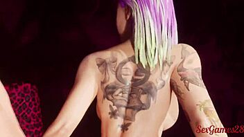 Whores Enjoy Lucky Guy.