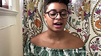 Kay's Intense Orgasm on Sofa with Big Tits