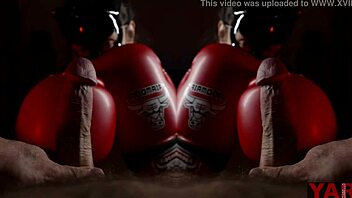 Watch The Emergency Cock Duel With Boxing Gloves!