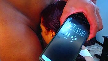 Blowjob Deep Throat Without Mercy On Monster Cock With Big Tits And Black Babe.