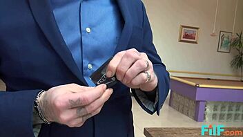 Chanel preston, the milf, hooks up online and rides a monster cock while giving a handjob