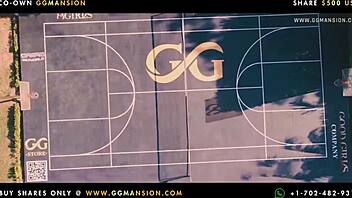 redhead latina gets her big ass pussy licked in lesbian muff diving and cunilingus at ggmansion