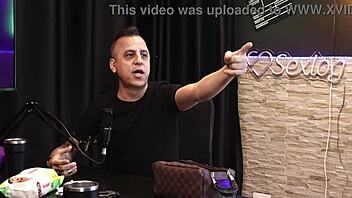 i give a blowjob after hearing him talk about putting on the condom for the person to see, freddy the king of dogging non-stop in sheer red lingerie