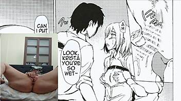 I'm watching this latina's big ass in the Shingeki no Kyojin hentai premiere