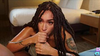 Does Sexy 18-Year-Old Latina Take Monster BBC Like A Pro?