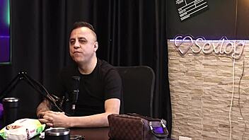 i give a blowjob after hearing him talk about putting on the condom for the person to see, freddy the king of dogging non-stop in sheer red lingerie