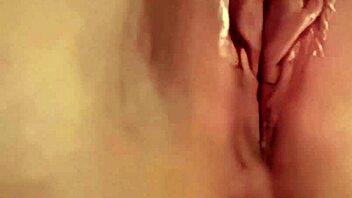 Shaved Pussy Masturbates To Intense Orgasm Closeup