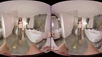 Wild after-party banging in stunning 3D action