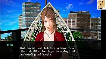 A cartoon adventure with a busty protagonist and her animated family