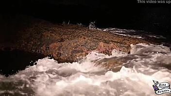 novinha masturbating to orgasm on the beach, african pornstar with big ass squirting