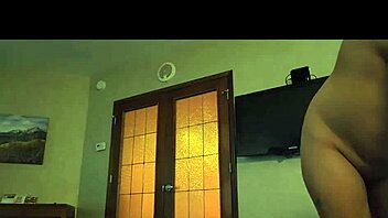 wife strips and tries ripped lingerie