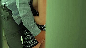 Watching curvy wife Sage Pillar fucked across house