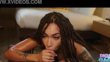 Does Sexy 18-Year-Old Latina Take Monster BBC Like A Pro?