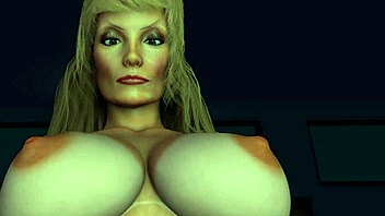 A seductive mature woman uses a toy for pleasure