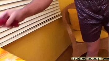 I want you to suck my strapon first