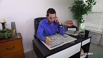 Vanessa cage dominates her house boy!