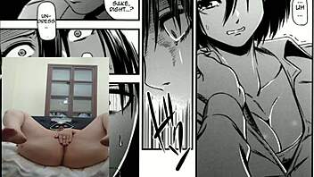 I'm watching this latina's big ass in the Shingeki no Kyojin hentai premiere