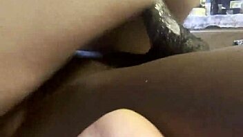 Creamy Pussy Rides Thick Black Cock With Wild Passion