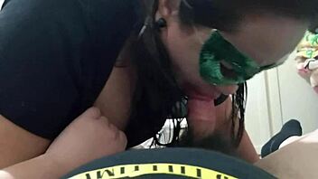 i fuck maid rough in bedroom, pull out at end.