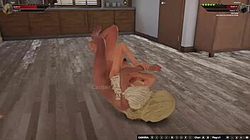 Heather vs Faye Naked Fight 😏