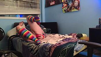 A Submissive Young Man Practices With His Toy In A Playful Manner