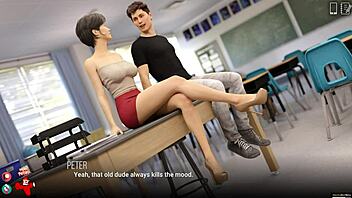 University of problems ep 125 licking teacher's pussy!