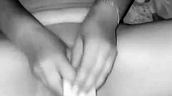 Masturbate to big tits, then feel monster cock assfucking