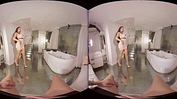 Wild after-party banging in stunning 3D action