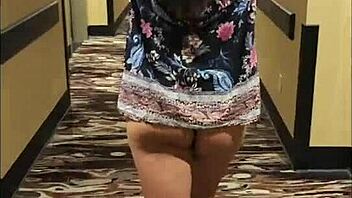 wife strips and tries ripped lingerie