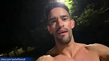 Walking Fully Naked Around The City With Tall Muscular Body