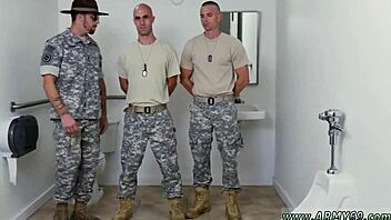 Hot Military Men Engage in Passionate Gay Sex and Blowjobs