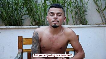 Novinho In Orgy With Big Black Cocks?