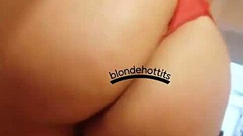 Masturbate to big tits, then feel monster cock assfucking