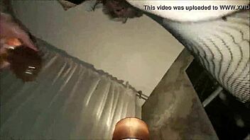 milf uses big dildo for homemade fun