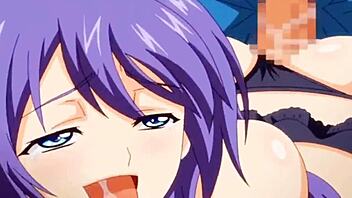 Hmv purple bitch in anime hentai adventure