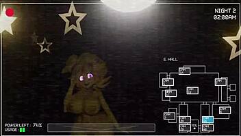 Foxy and Bonnie team up in this 3D anime horror game