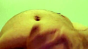 What Happens When He Starts Stroking Himself Alone in the Hotel Room?