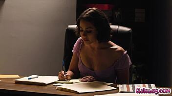 Nicole Aria And Jenna Sativa Dive Into Intense Lesbian Tribbing, Pussy Licking, And Ass Grinding With Tattoos And Natural Tits.