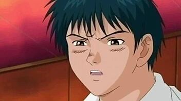 Blackmailed anime teen gets anal sex from her rival's boyfriend