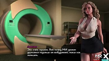 Treasureofnadia squeezes cock while taking throat e1 53