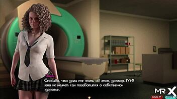 Treasureofnadia squeezes cock while taking throat e1 53