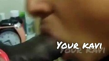 彼氏が彼女アナル激ピストン中に巨根フェラ