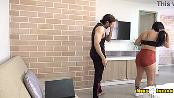 साली ने जीजा की गांड चाटी और फिर चुदाई करवाई