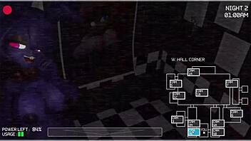 Foxy and Bonnie team up in this 3D anime horror game