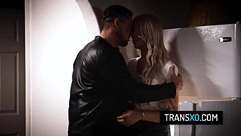 Tranny Babe Fucked Hard in Doggy Style