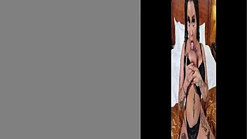 Thick Redbone Teases with Squirting on Big Black Cock for Facial.