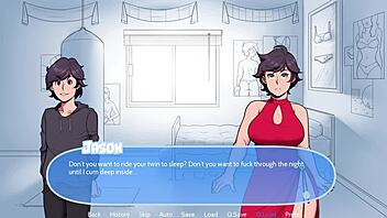 Slutty puppy with big tits and ass in the snow game 😈