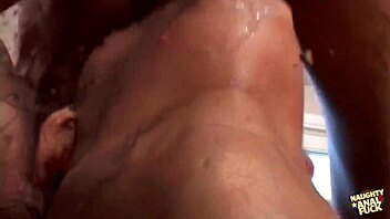 Parking lot pickup turns into a raunchy threesome bang!