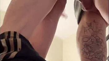 hey, caught a guy jerking off and gave him a hot blowjob